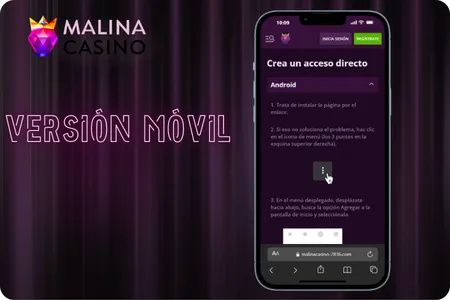Malina Casino app